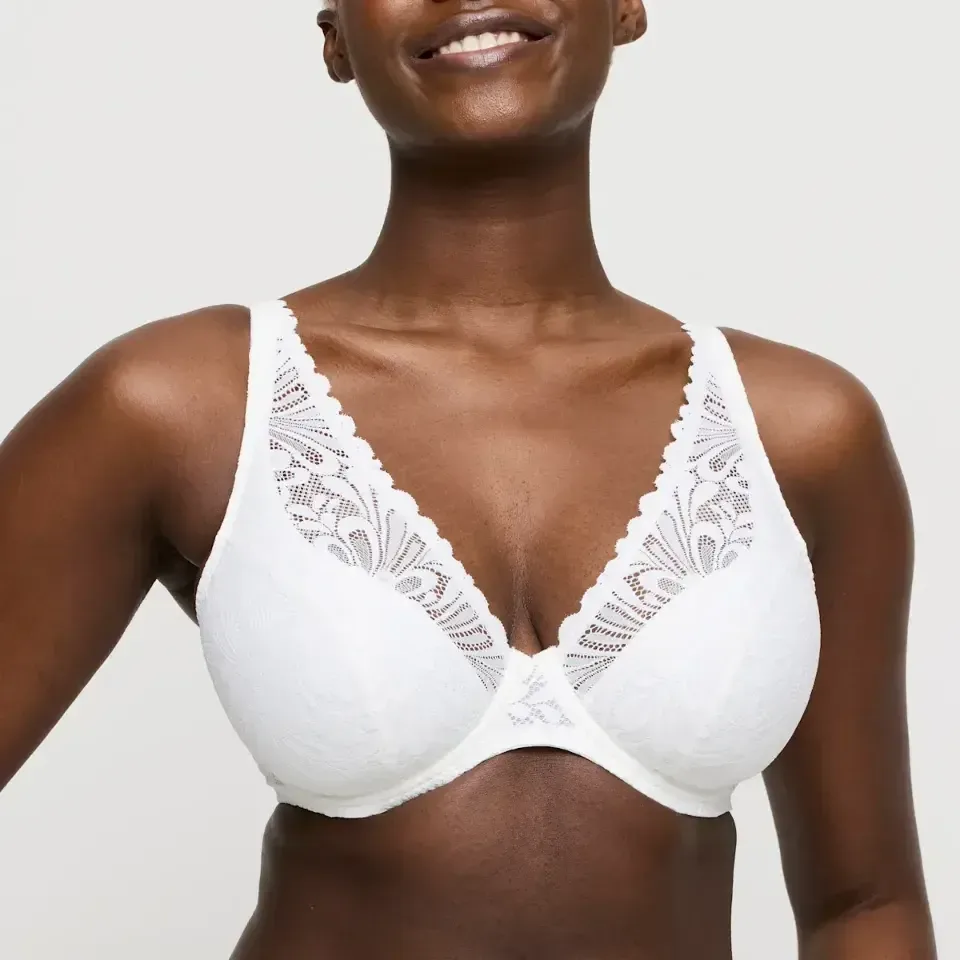 Prima Donna Twist Rupi voorgevormde plunge bh in ivoor