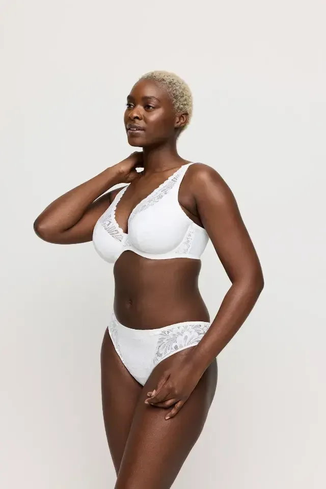 Prima Donna Twist Rupi voorgevormde plunge bh in ivoor