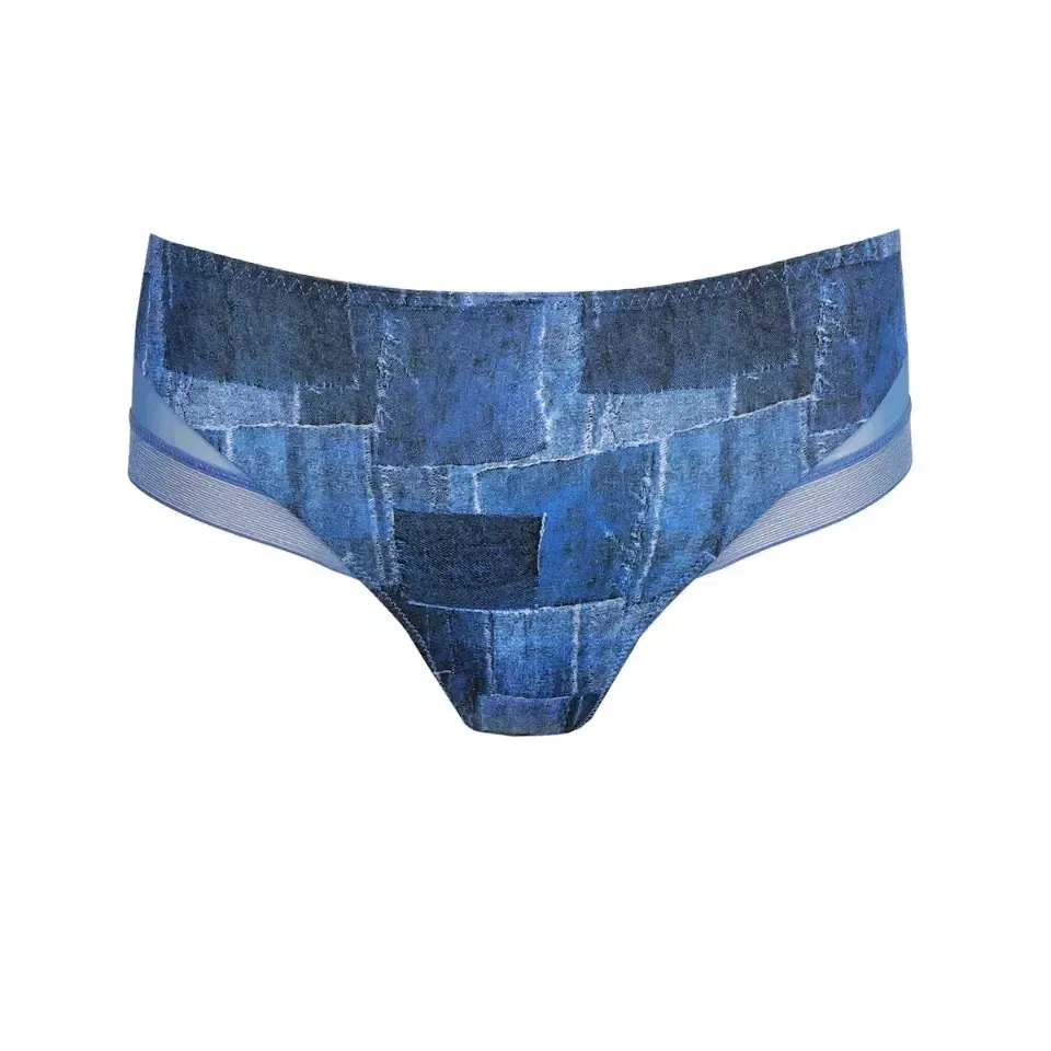 Prima Donna Twist Mauna shorty in jeansblauw