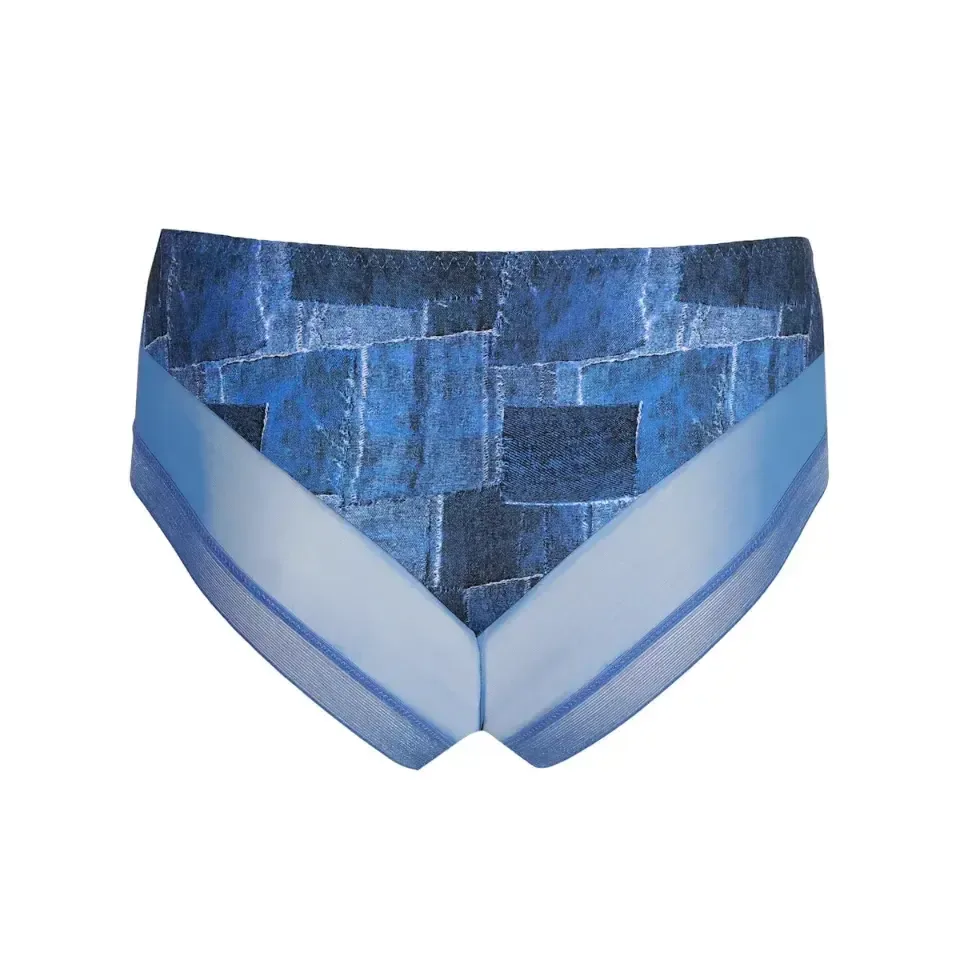 Prima Donna Twist Mauna shorty in jeansblauw