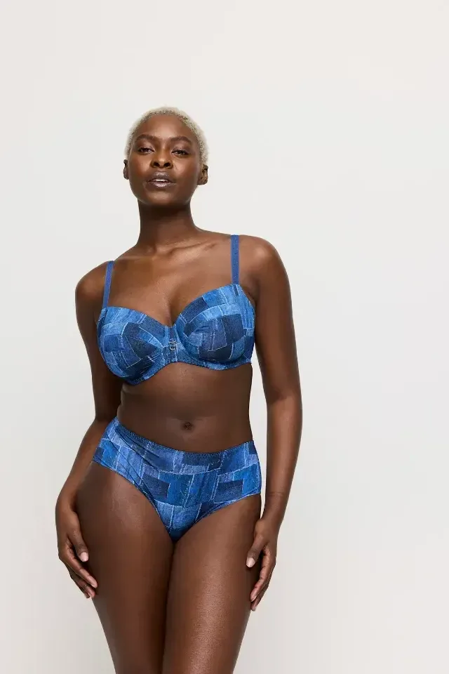 Prima Donna Twist Mauna beugel bh in jeansblauw