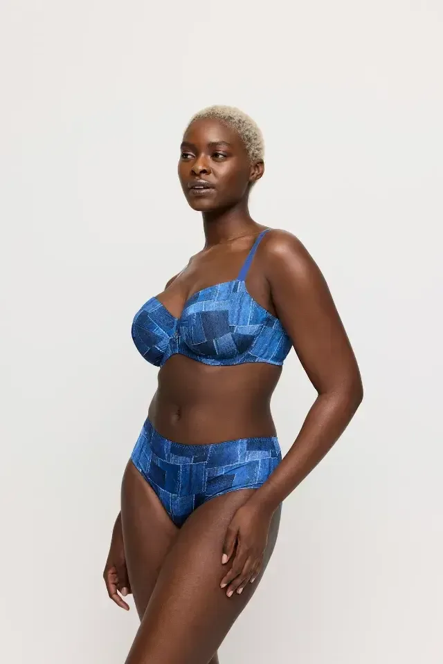 Prima Donna Twist Mauna beugel bh in jeansblauw