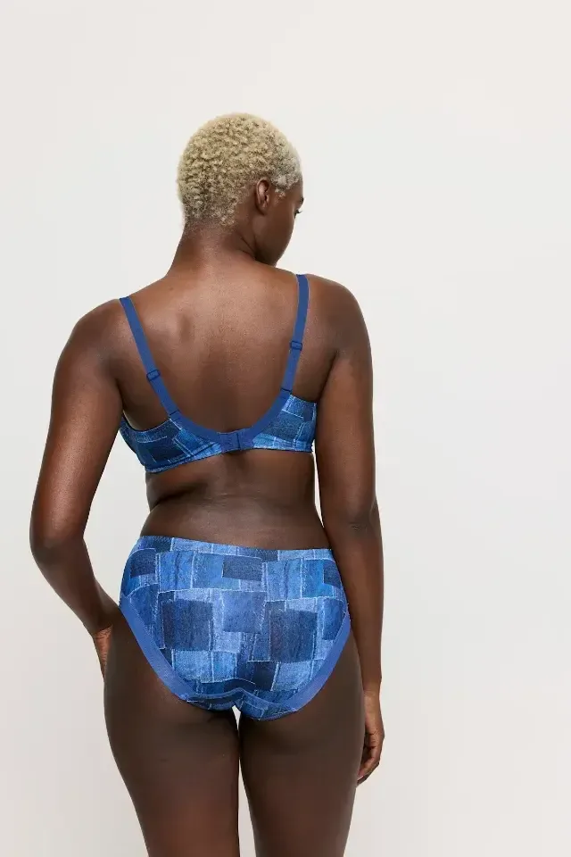 Prima Donna Twist Mauna beugel bh in jeansblauw