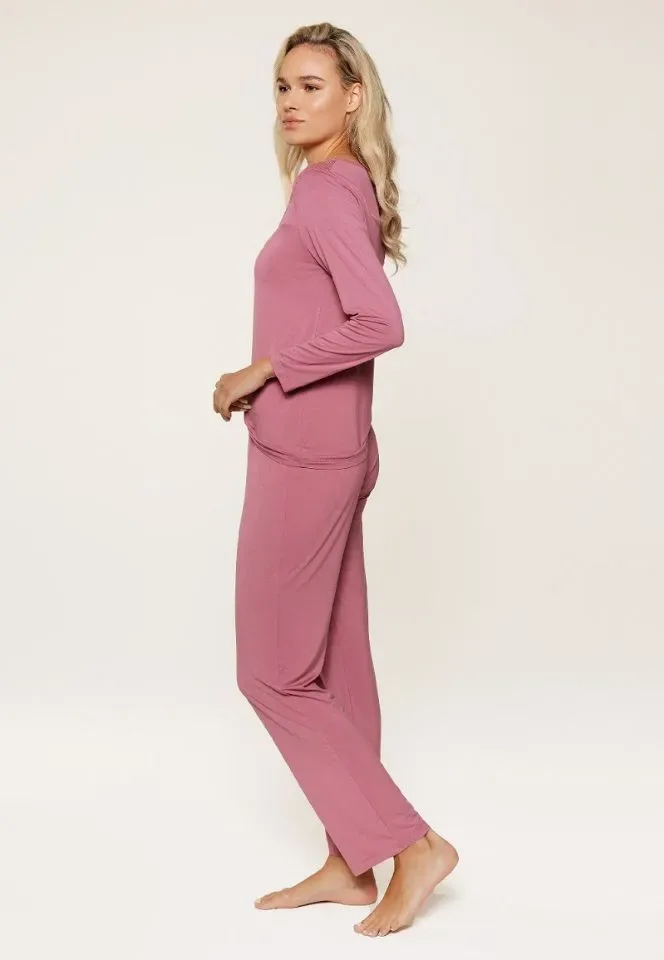 Lingadore Heather pyjama in roze