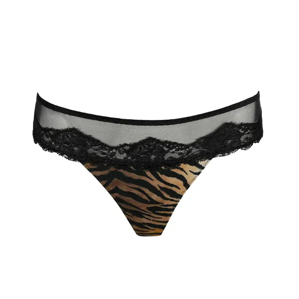 Sarda Bremer string in dierenprint