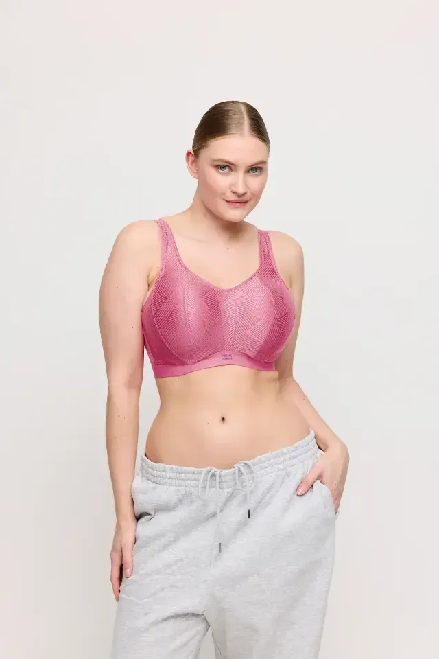 Prima Donna Sport The Game voorgevormde sportbh in roze