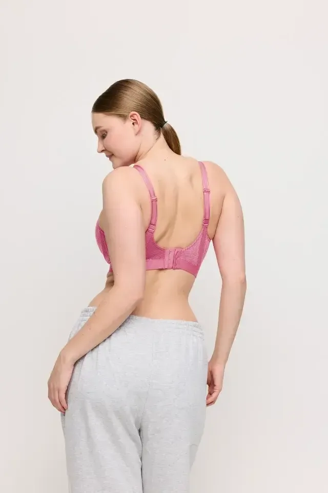 Prima Donna Sport The Game voorgevormde sportbh in roze