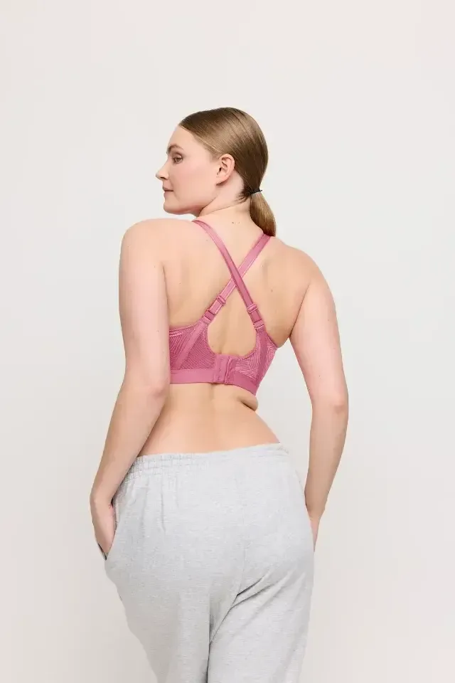 Prima Donna Sport The Game voorgevormde sportbh in roze