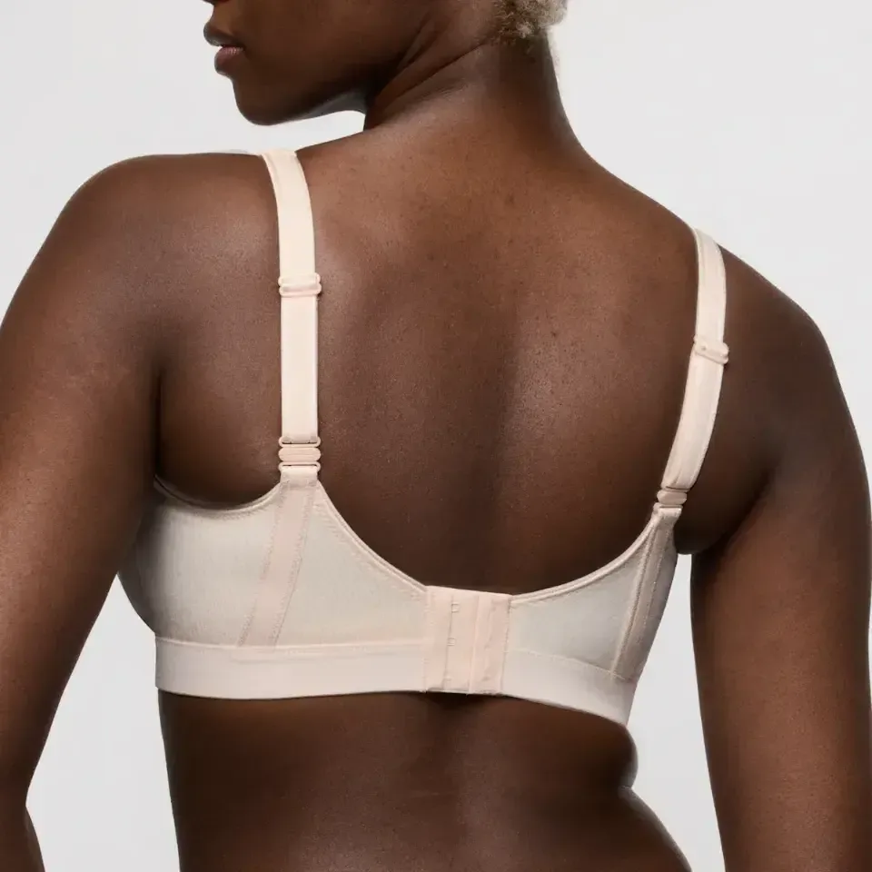 Prima Donna Sport The Gym sport bh zonder beugels in beige