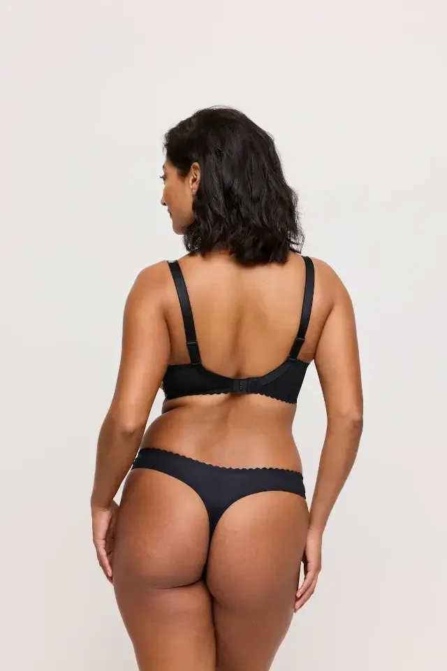 Prima Donna Manali string in zwart en geel