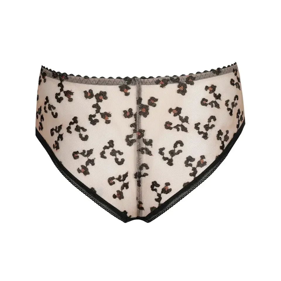 Prima Donna Manali shorty in zwart en geel