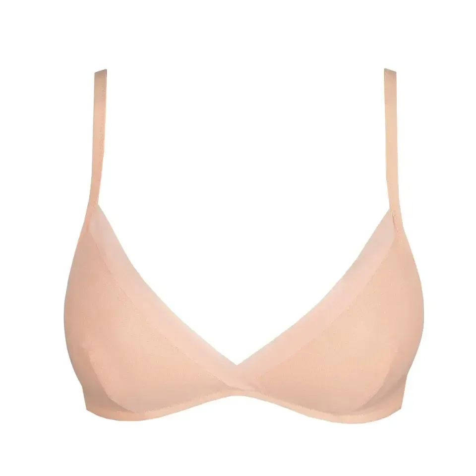 Sarda Chalmers bralette in zacht perzikkleur