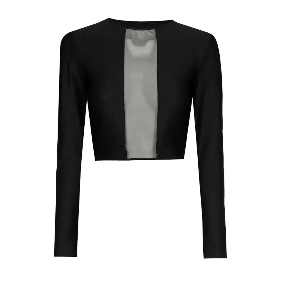 Sarda Chalmers top in zwart