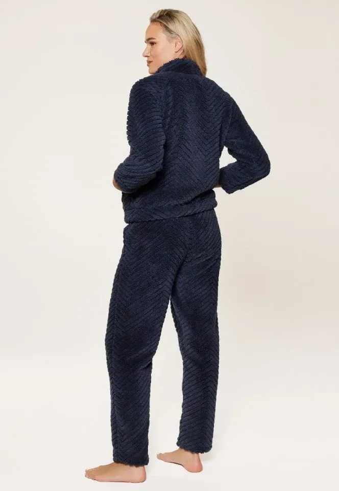 Lingadore Fluffy homewear in blauw