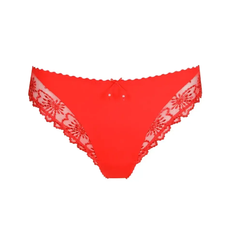 Marie Jo Jane Italiaanse slip in rood