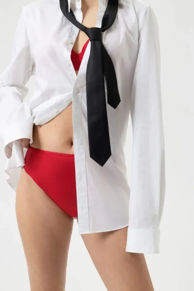 Mey Joan slip in rood