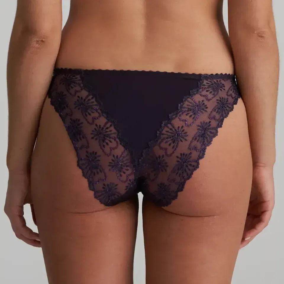 Marie Jo Jane Italiaanse slip in paars