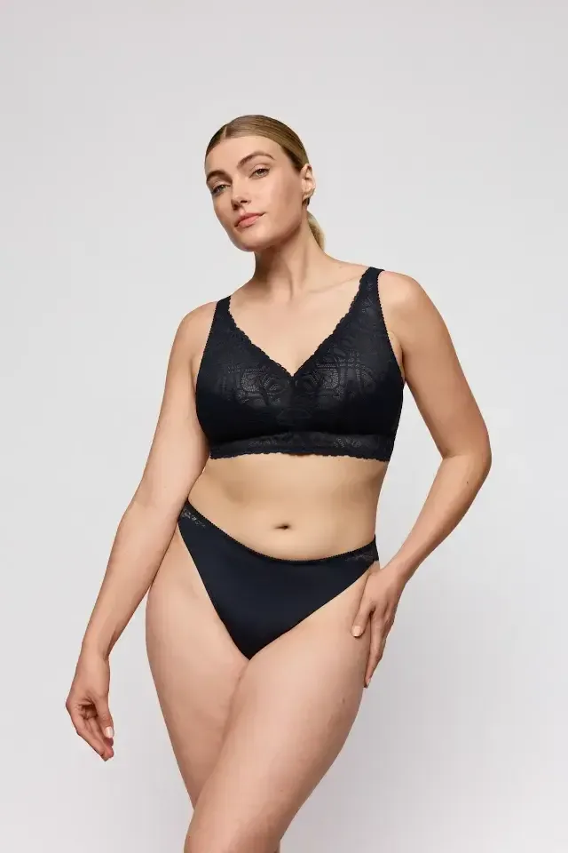 Prima Donna Salerno string in donkerblauw