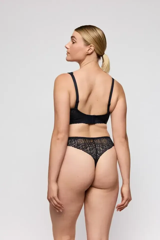 Prima Donna Salerno string in donkerblauw