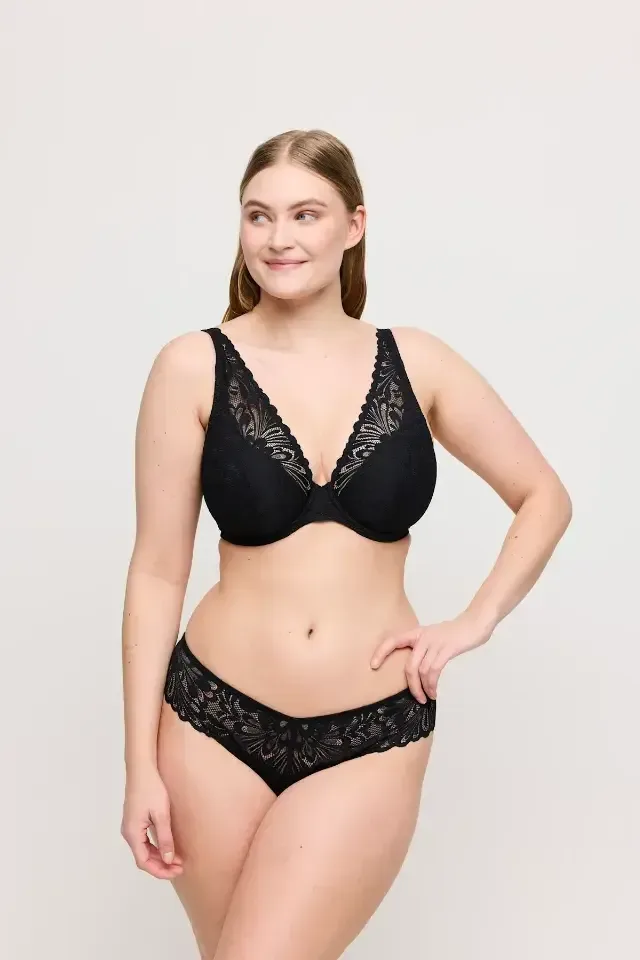 Prima Donna Rupi voorgevormde plunge bh in zwart