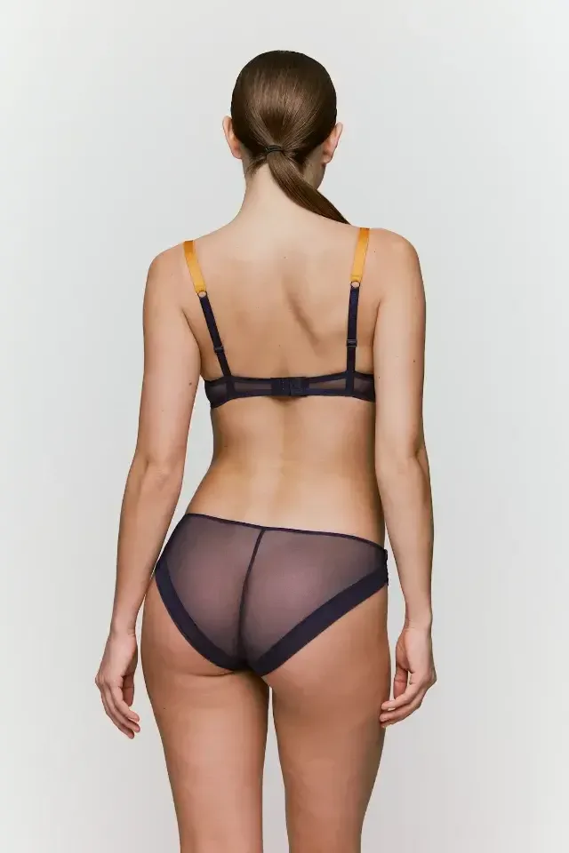 Sarda Lovelace slip in blauw