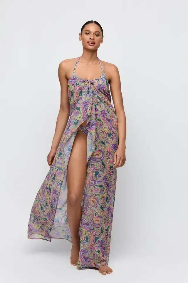 Marie Jo Swim Jolise pareo in paisleyprint