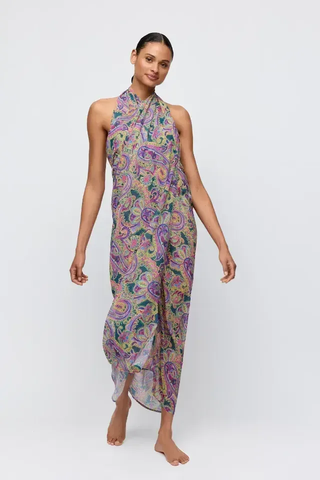 Marie Jo Swim Jolise pareo in paisleyprint