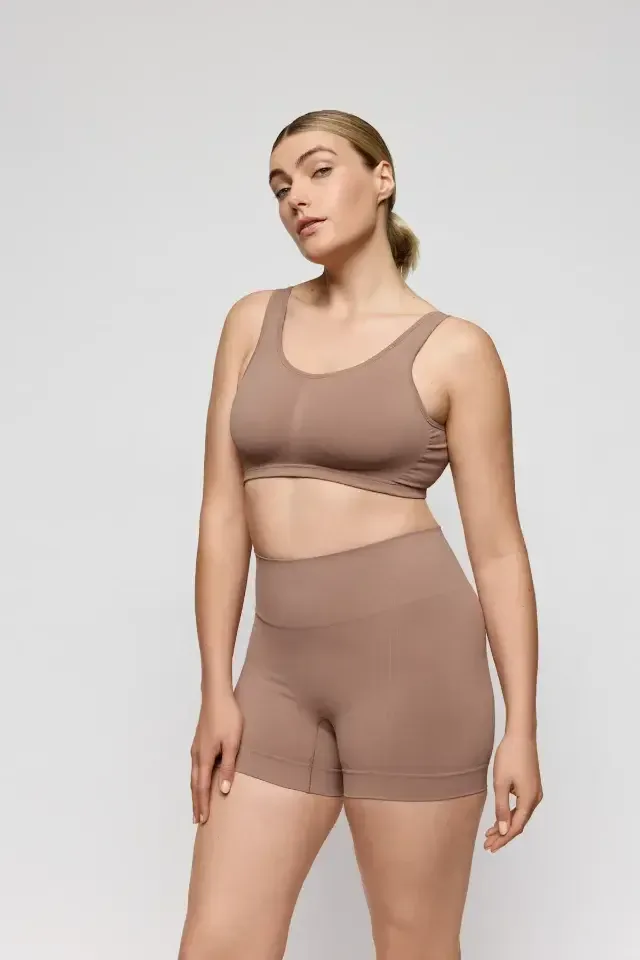 Prima Donna Nudda corrigerende short in ginger bruin