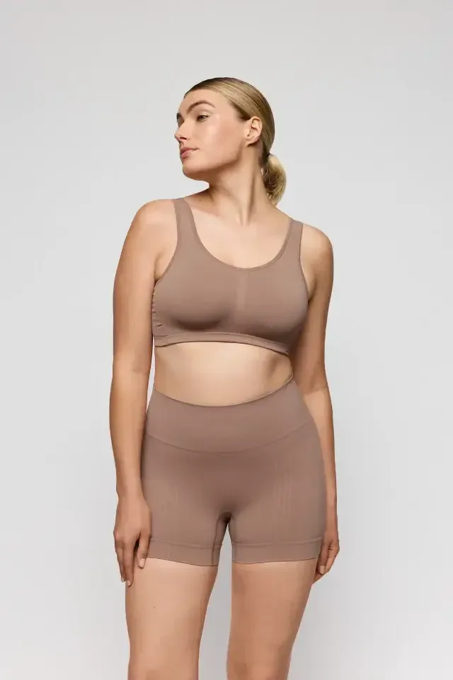 Prima Donna Nudda corrigerende short in ginger bruin
