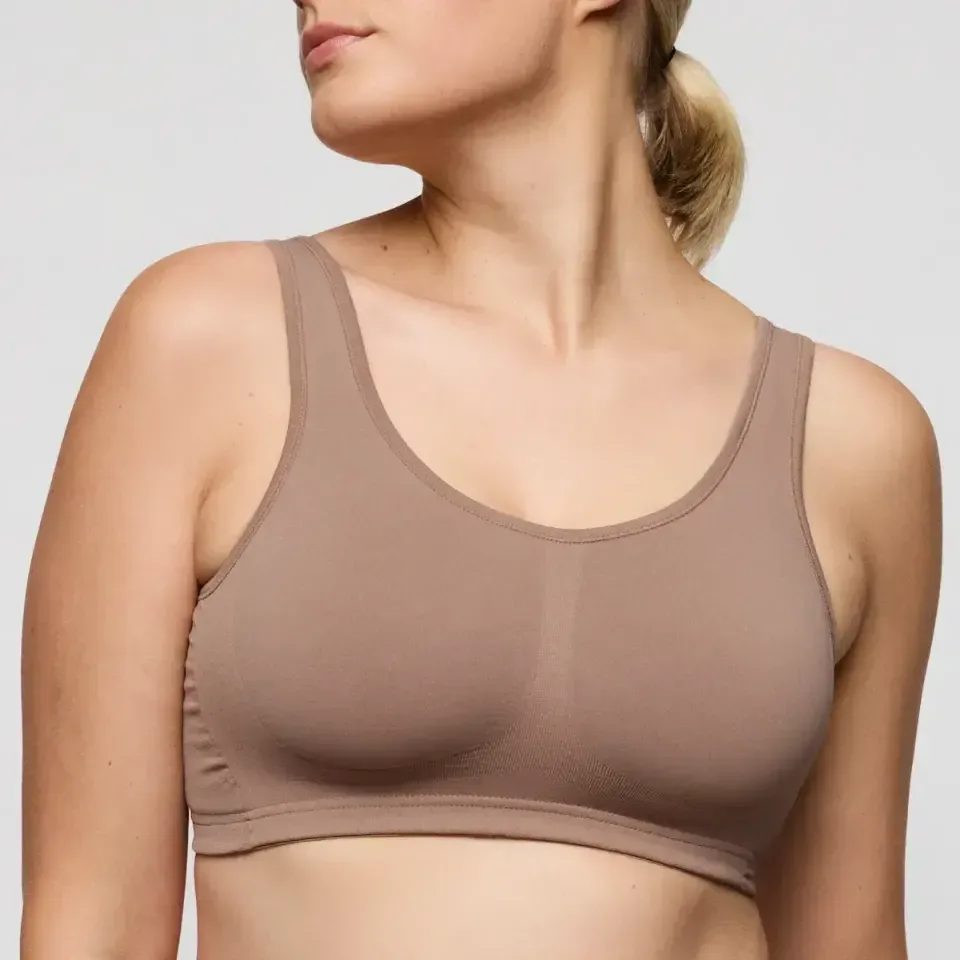 Prima Donna Nudda bralette in ginger bruin