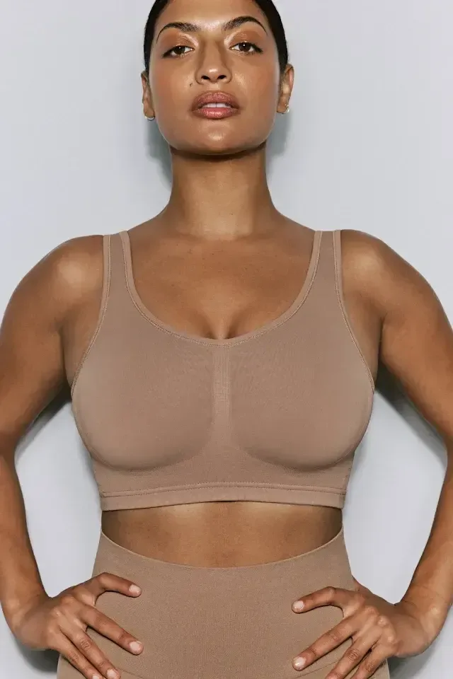 Prima Donna Nudda bralette in ginger bruin