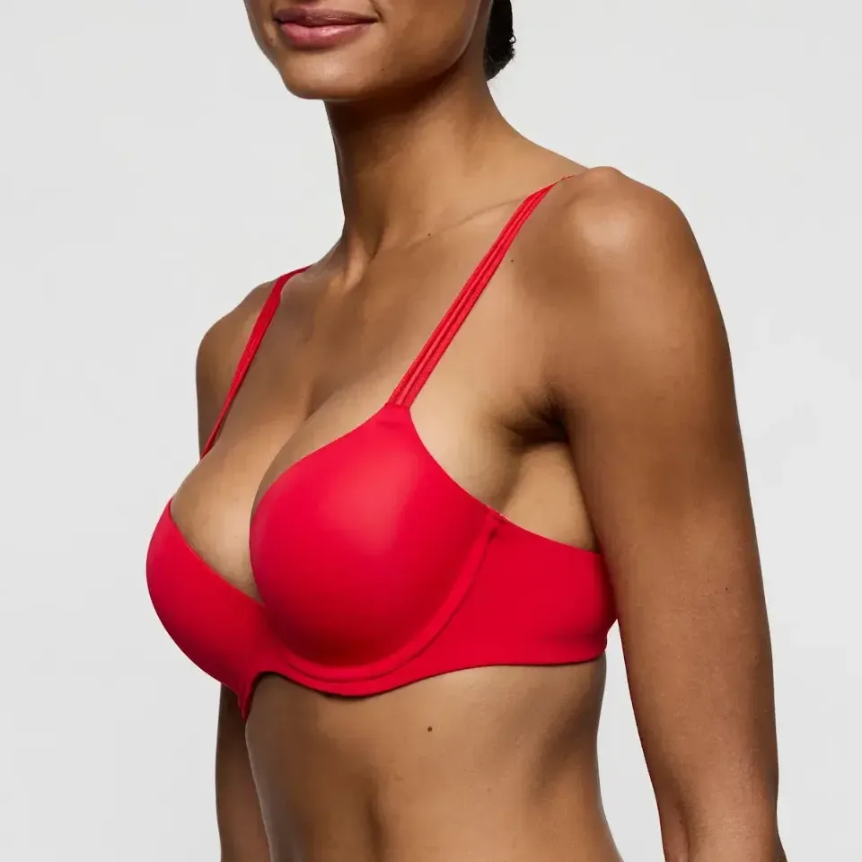Marie Jo Louie push-up bh in rood