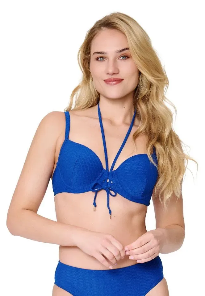 Lingadore Ribble voorgevormde bikini in blauw