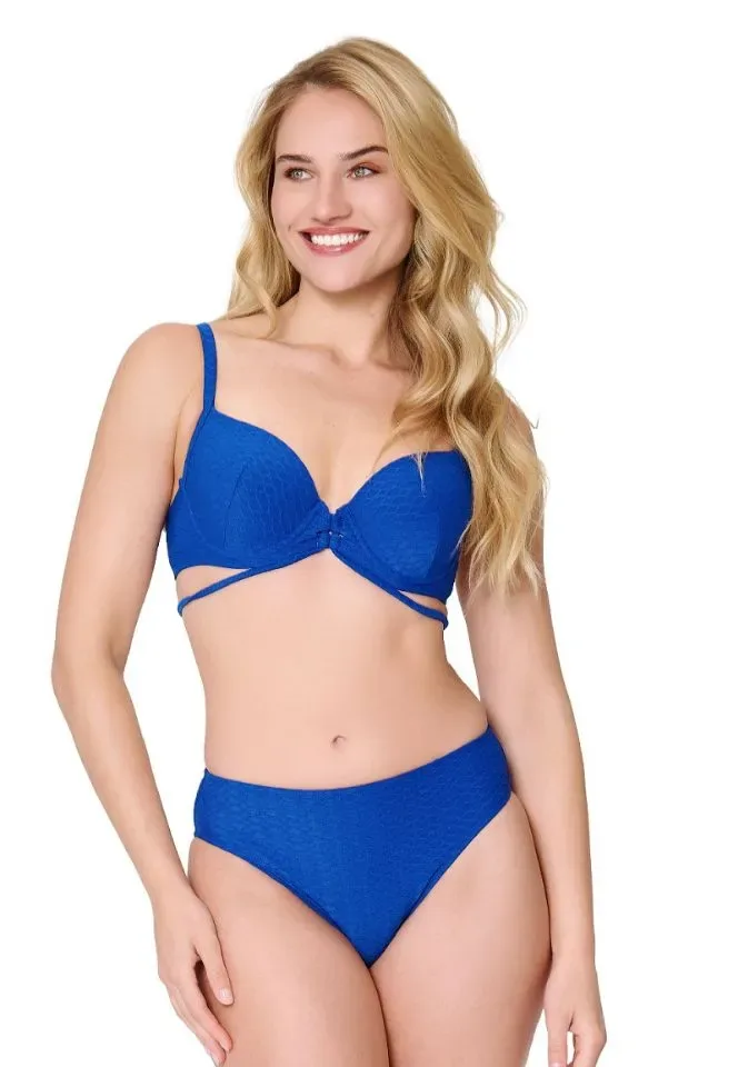 Lingadore Ribble voorgevormde bikini in blauw
