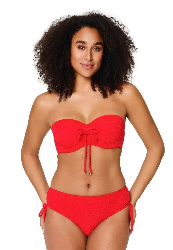 Lingadore Ribble strapless bikini in rood