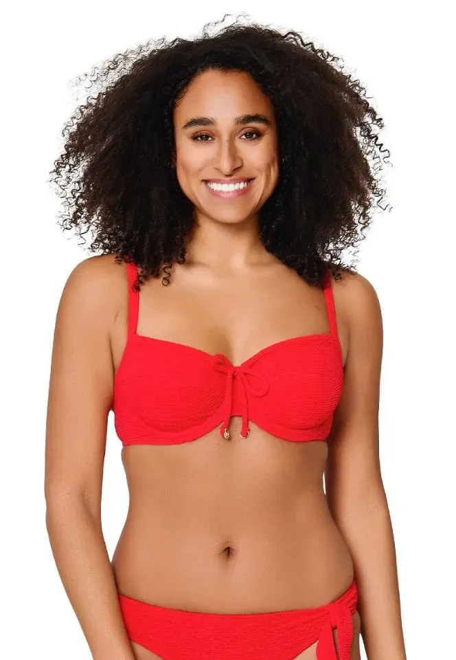 Lingadore Ribble beugel bikini in rood