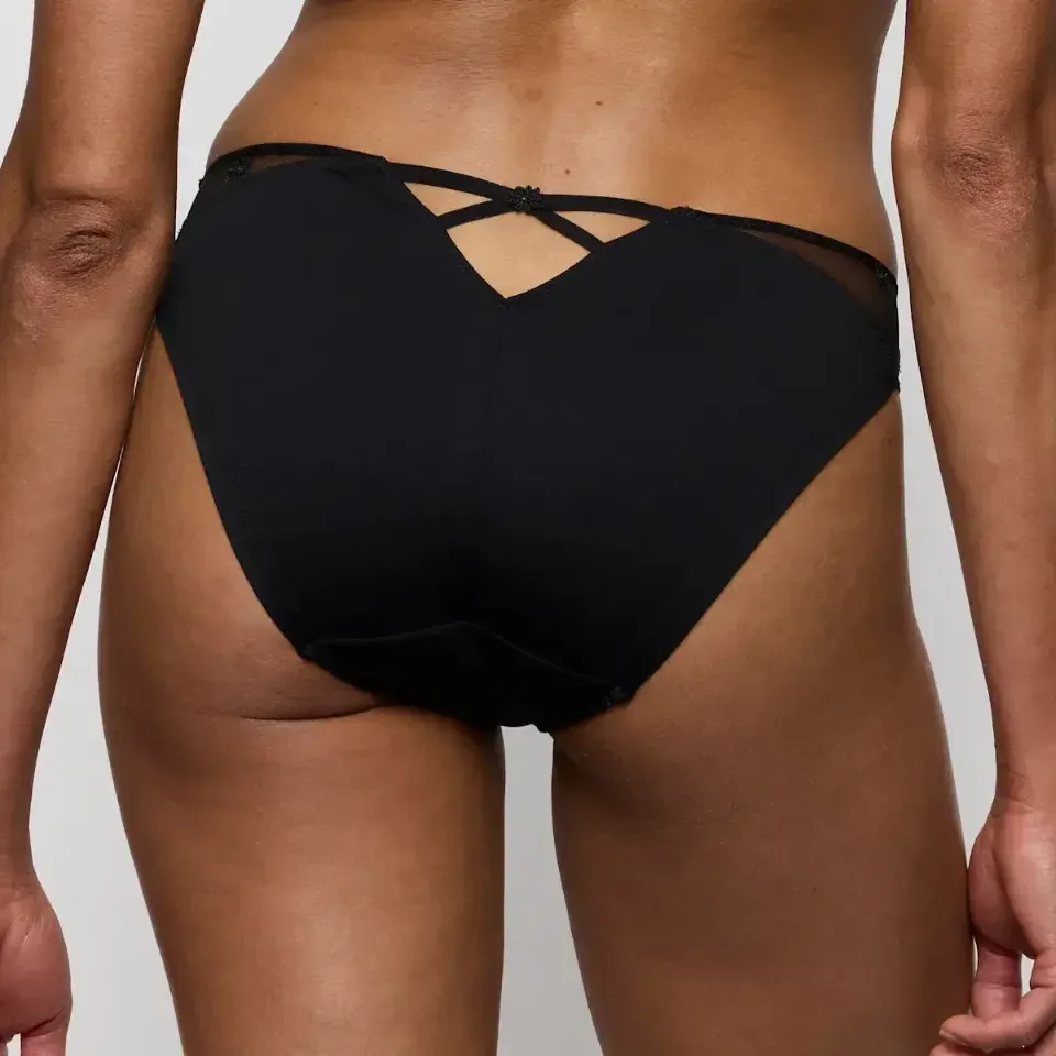 Marie Jo Daisy slip in zwart