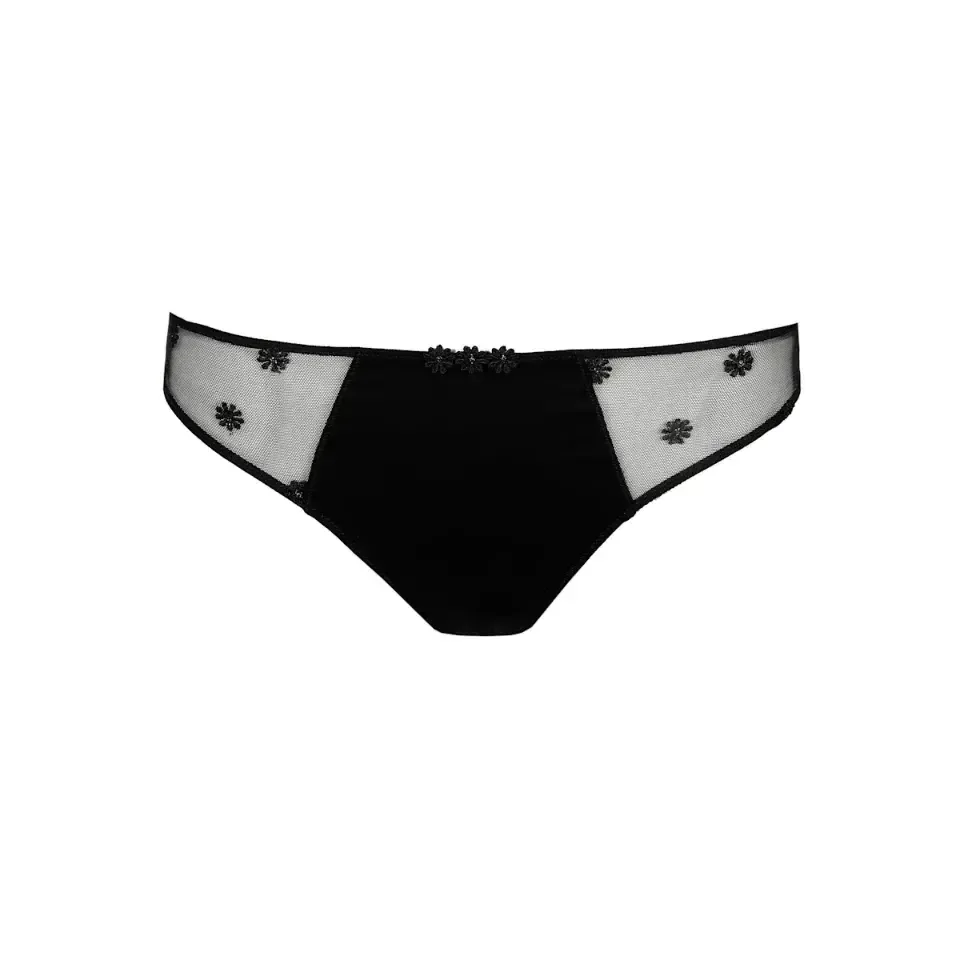 Marie Jo Daisy slip in zwart