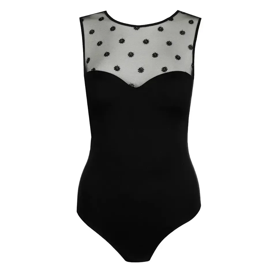 Marie Jo Daisy body in zwart