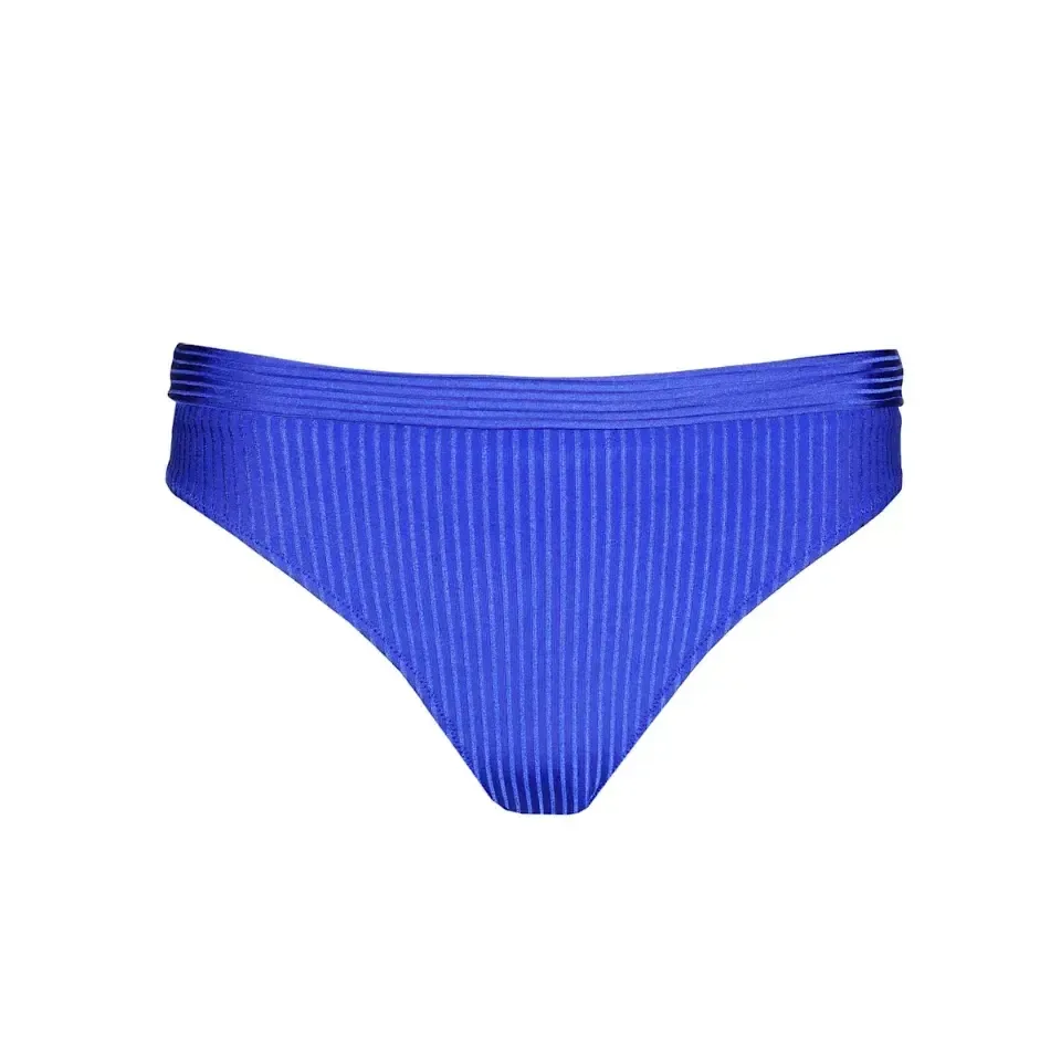 Marie Jo Emly voorgevormde bikini in blauw met omslagslip