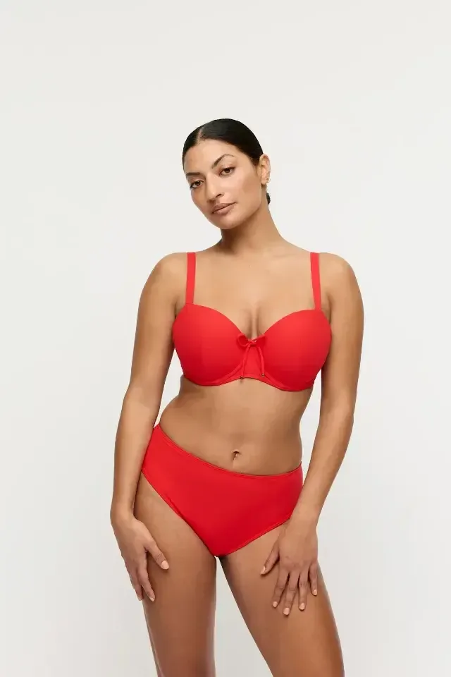 Prima Donna Swim Aswan voorgevormde bikini in rood