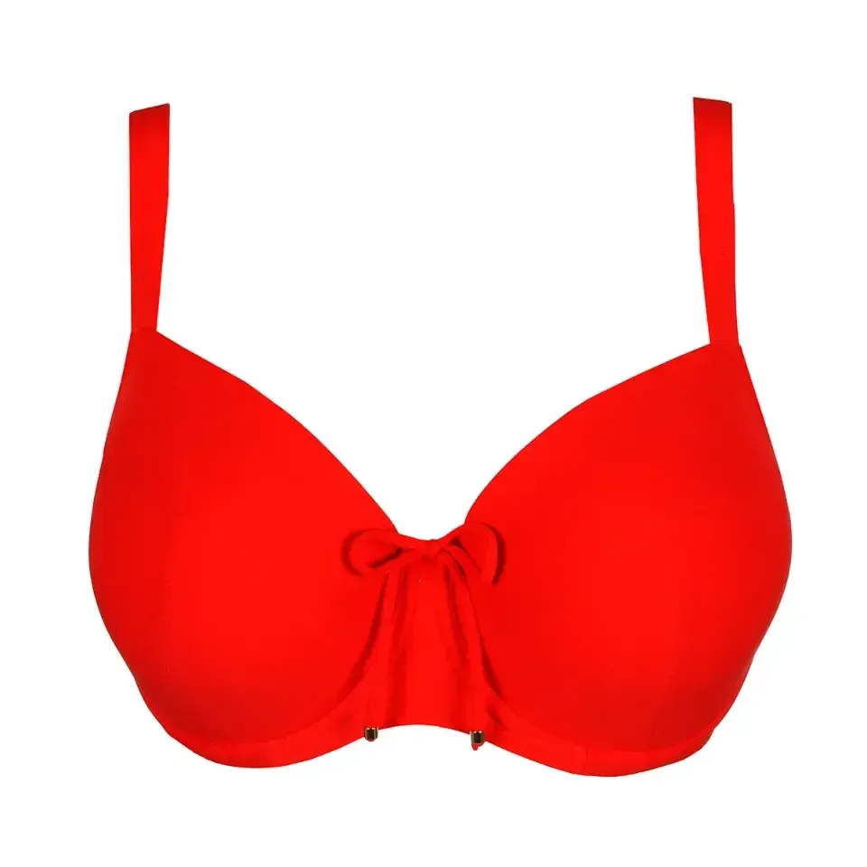 Prima Donna Swim Aswan voorgevormde bikini in rood