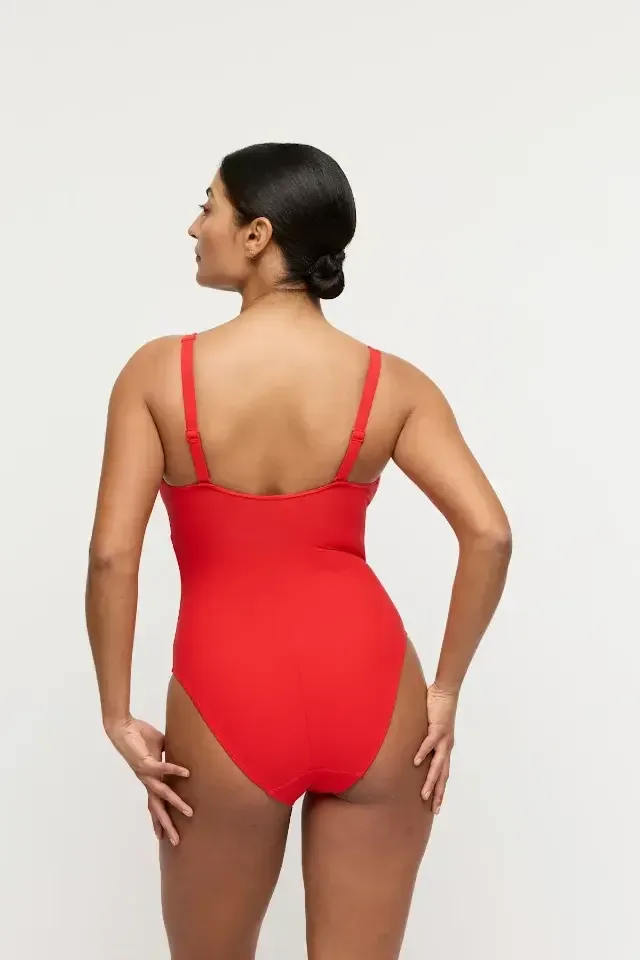Prima Donna Swim Aswan badpak in rood