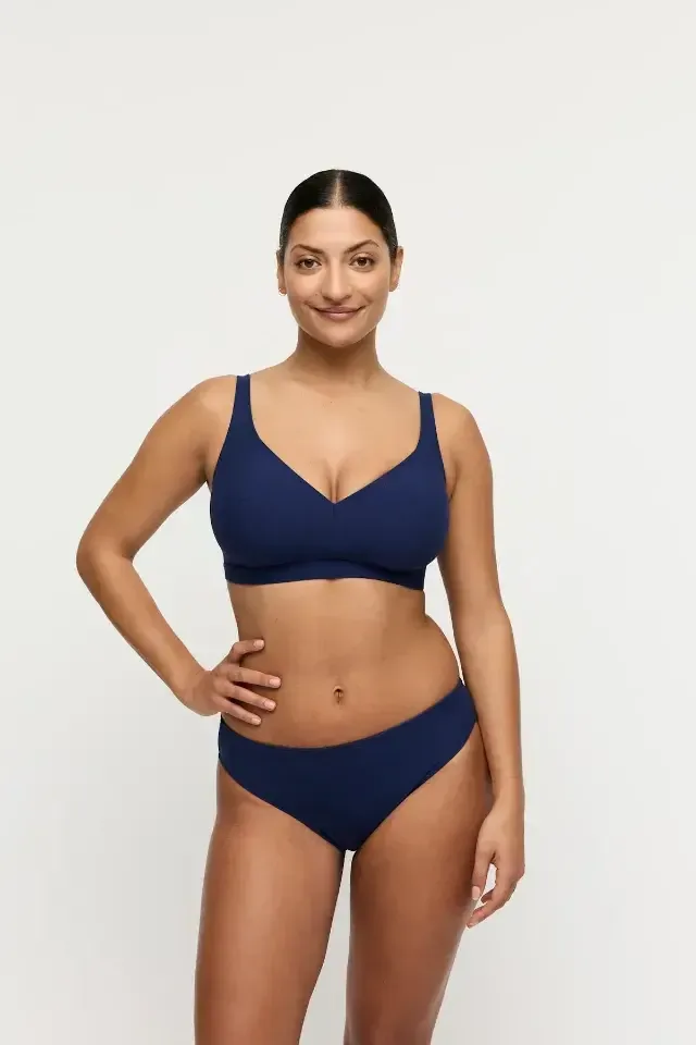 Prima Donna Swim Aswan traingel bikini in donkerblauw