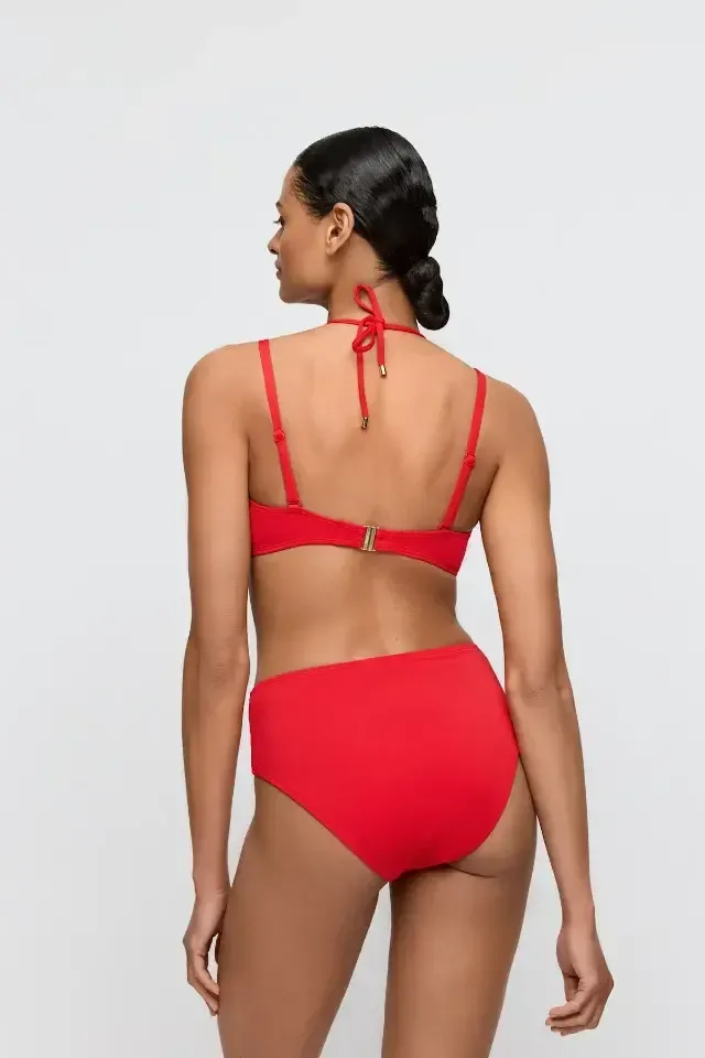 Marie Jo Swim Madurai strapless bikini in rood