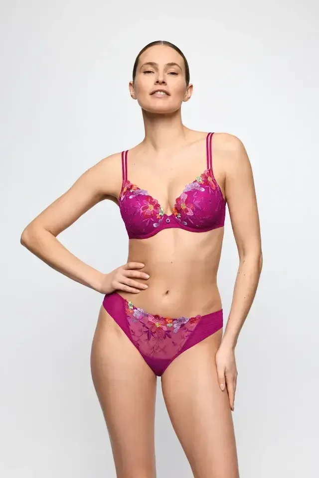 Marie Jo Odilly slip in wild rose