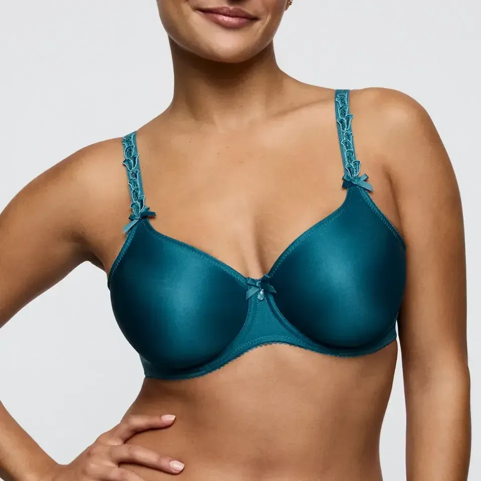 Prima Donna Deauville naadloze beugel bh in petrolblauw