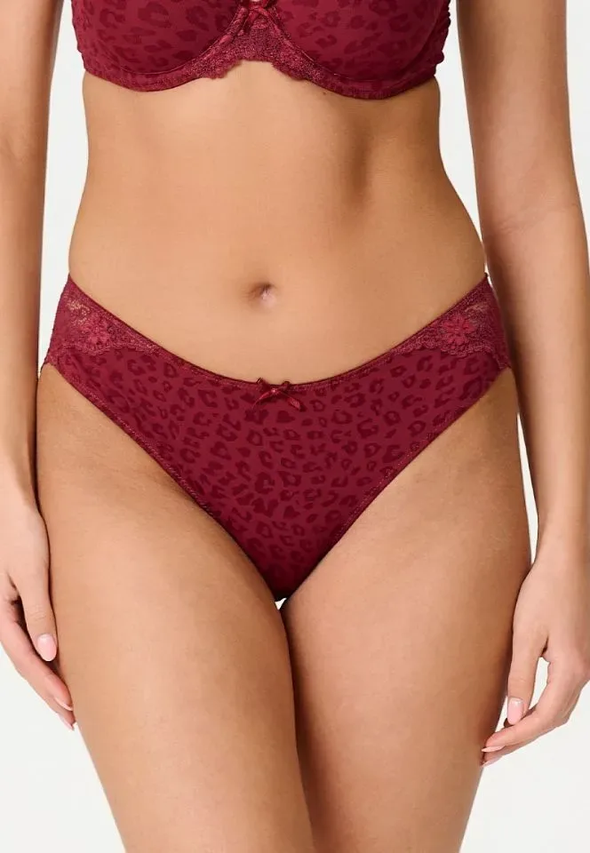 Lingadore Daily slip in bordeaux