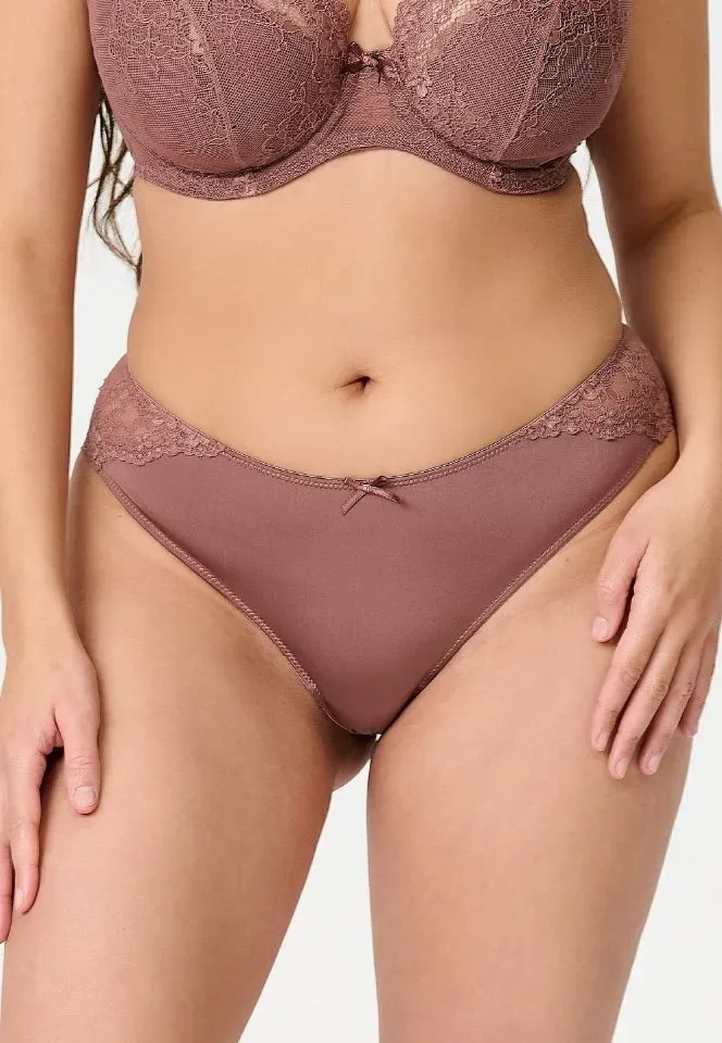 Lingadore Daily slip in cognac bruin
