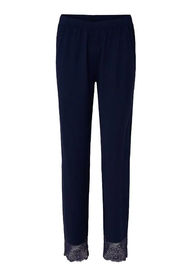 Lingadore Midnight Dreams damespyjama in donkerblauw